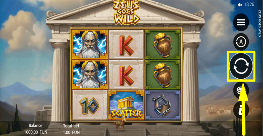 Zeus Goes Wild Start Playing