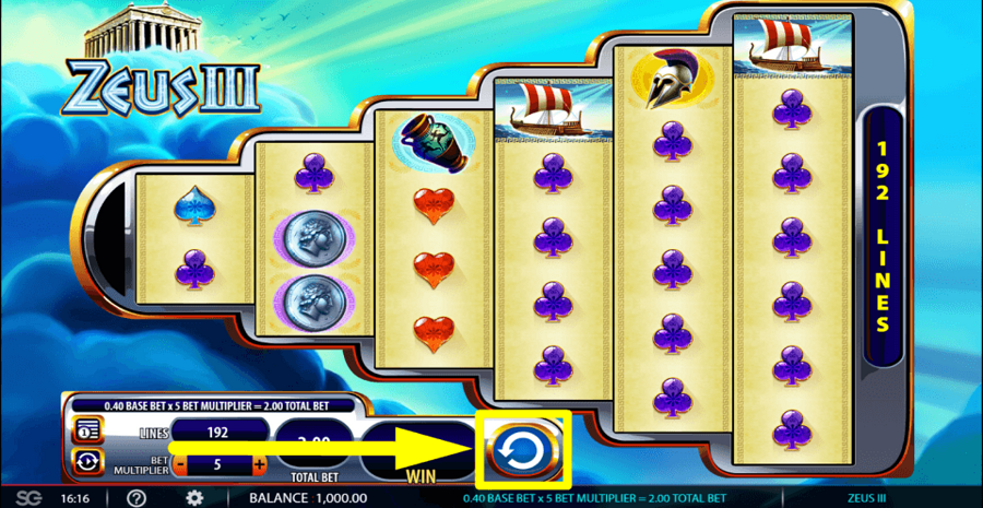 Zeus Iii Spin Button