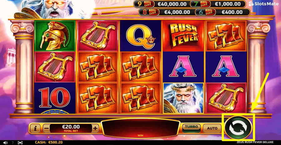 Zeus Rush Fever Deluxe 3