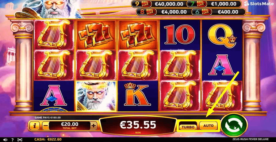 Zeus Rush Fever Deluxe 4