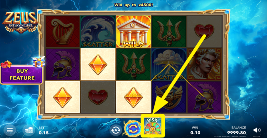 Zeus The Invincible Gamble