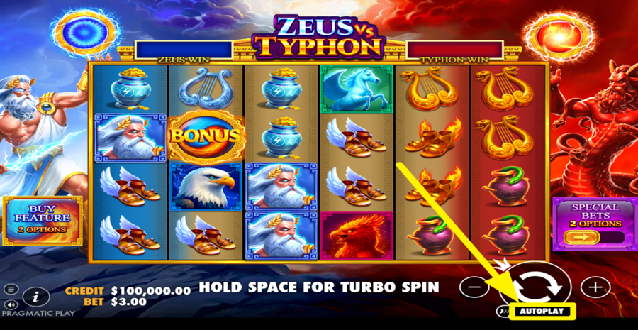 Zeus Vs Typhon Autoplay