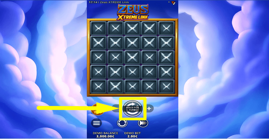 Zeus Xtreme Link Spin Button