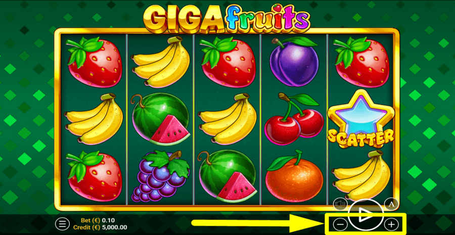 Zeusplay Giga Fruits Bet Value