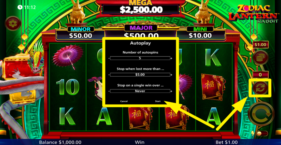 Zodiac Lantern Rabbit Autoplay