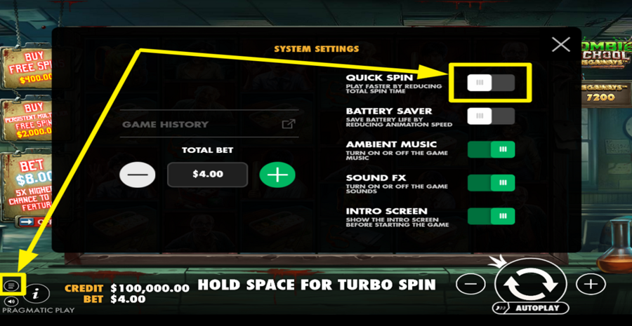 Zombie School Megaways Turbo