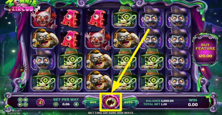Zombie Zircus Spin