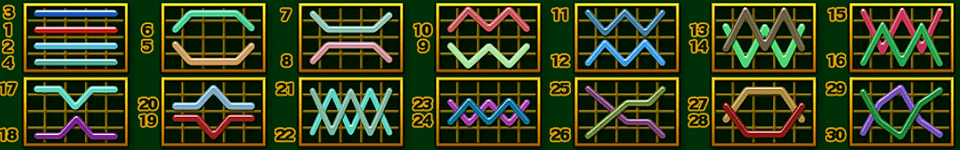 100 bulky fruits paylines 1