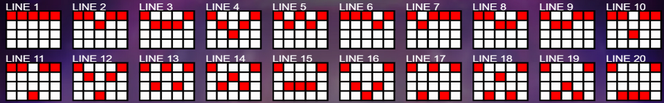 100 burning brilliants paylines 1