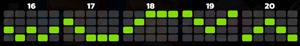 100 sevens santa paylines 4