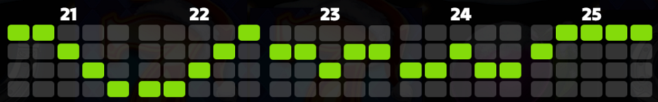 100 sevens santa paylines 5