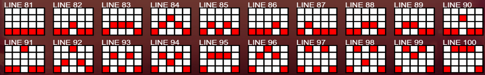 100x cherry party paylines 5