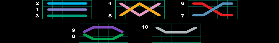 10 burning clover paylines