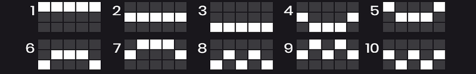 10 cash bisons paylines 1