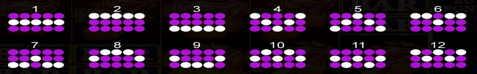 12 super hot diamonds paylines 1