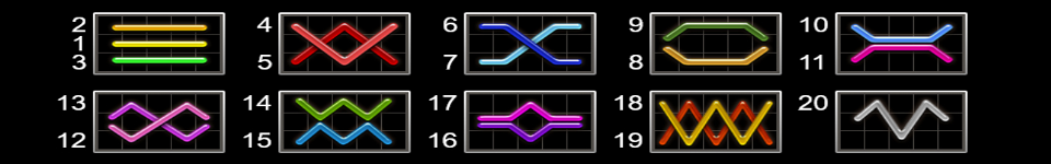 20 extra crown paylines