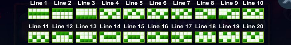 20 fire fruits paylines 1