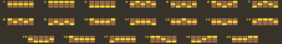 20 hot twist payline