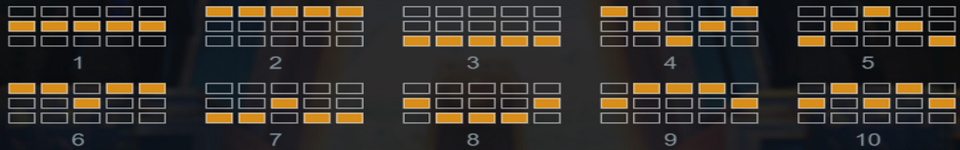 3 blazing scarabs hold and win paylines 1