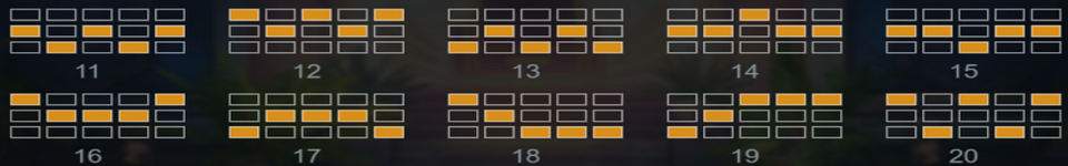 3 blazing scarabs hold and win paylines 2