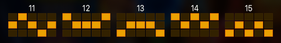 3 carts of gold hold and win paylines 3