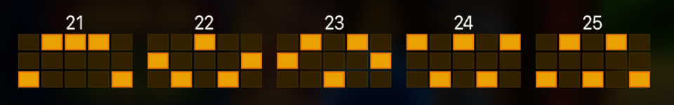 3 carts of gold hold and win paylines 5