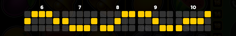 3 golden cherries payline 2