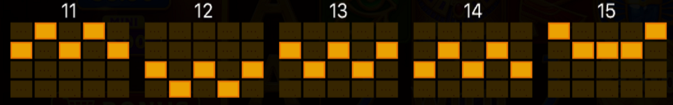 3 luxor pots hold and win paylines 3