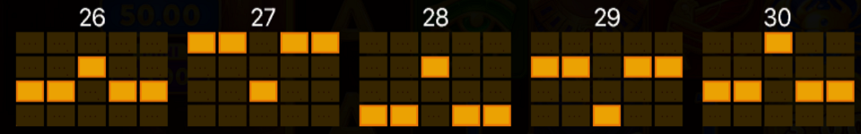3 luxor pots hold and win paylines 6