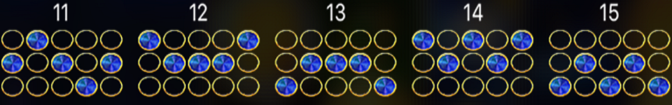 3 magic lamps hold and win paylines 3