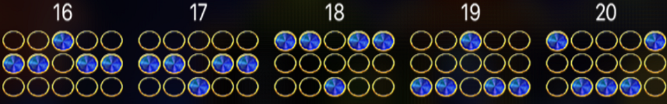 3 magic lamps hold and win paylines 4