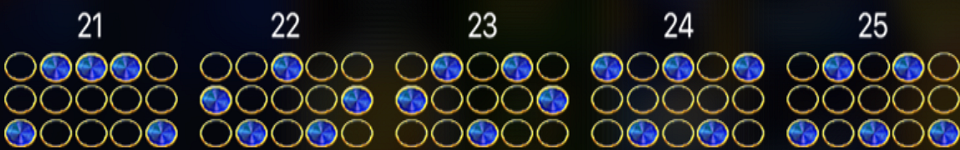 3 magic lamps hold and win paylines 5