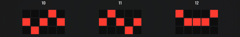 3 pinatas paylines 4