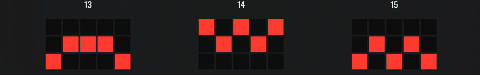 3 pinatas paylines 5