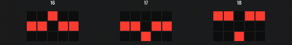 3 pinatas paylines 6