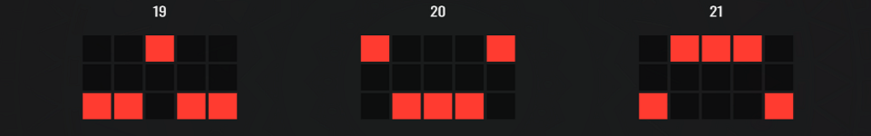 3 pinatas paylines 7