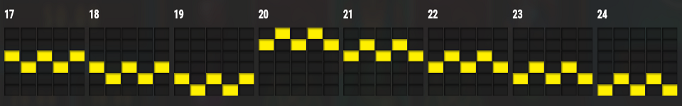 3 skulls of voodoo paylines 3