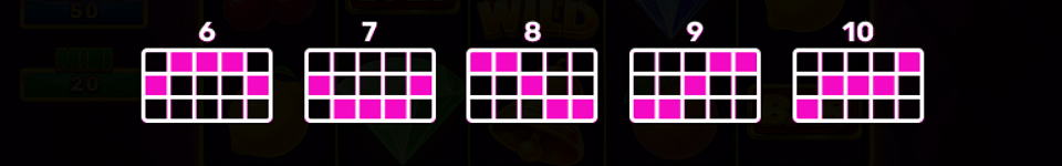 3 sparking crowns paylines 2