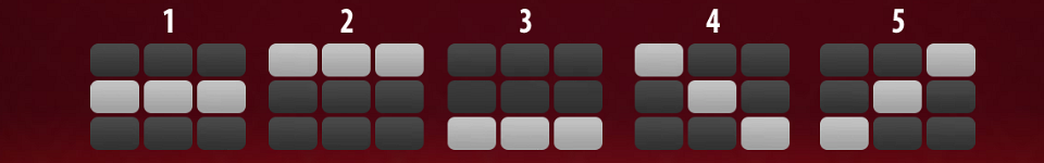 3x3 hold the spin paylines