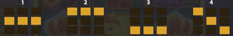 3x3 royal piggy hold the spin paylines 1