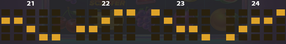 40 chilli fruits superior paylines 6