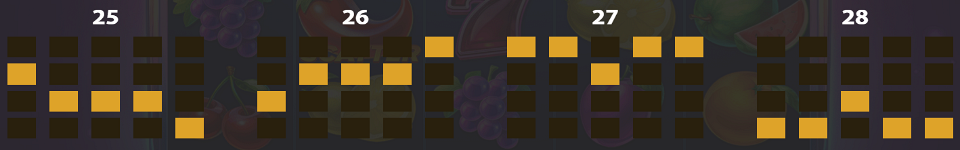 40 chilli fruits superior paylines 7