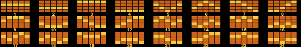 40 hot twist payline 1