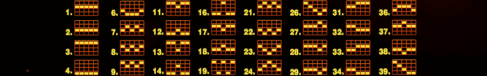 40 lucky fruits paylines 1