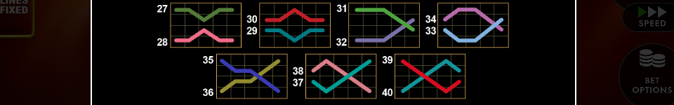 40 shining roll paylines 3