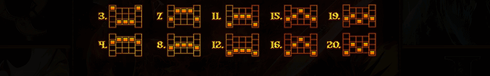 4 horsemen ii paylines 2