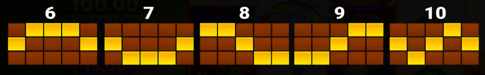 4 pots riches hold and win paylines 2