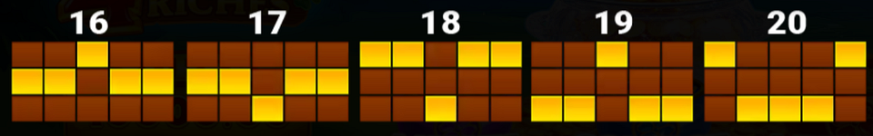 4 pots riches hold and win paylines 4