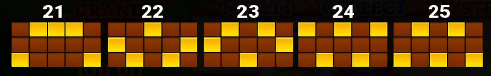 4 pots riches hold and win paylines 5