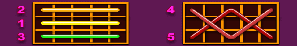 5 burning heart payline